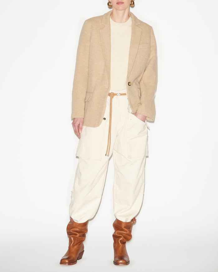 Isabel Marant Veste Charlyne Femme écru