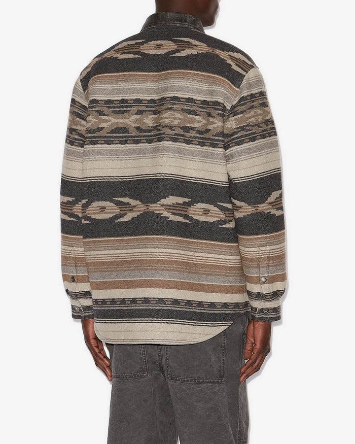 Isabel Marant VESTE DALTON Homme Noir Délavé