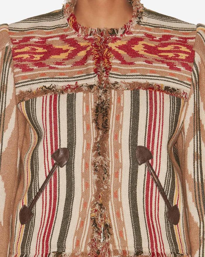 Isabel Marant VESTE DELPHINA Femme Camel