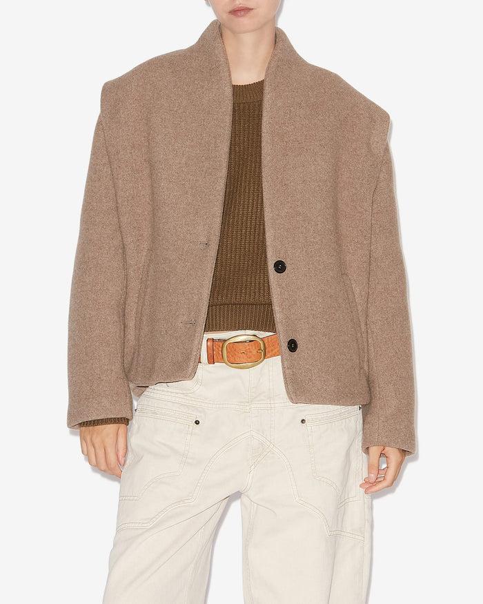 Isabel Marant VESTE DROGO Femme Taupe