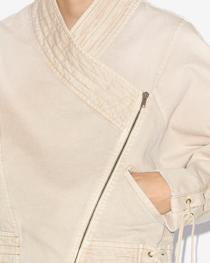 Isabel Marant VESTE EDINA Femme écru