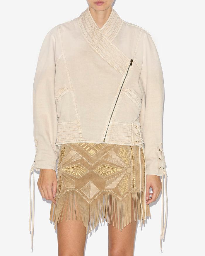 Isabel Marant VESTE EDINA Femme écru