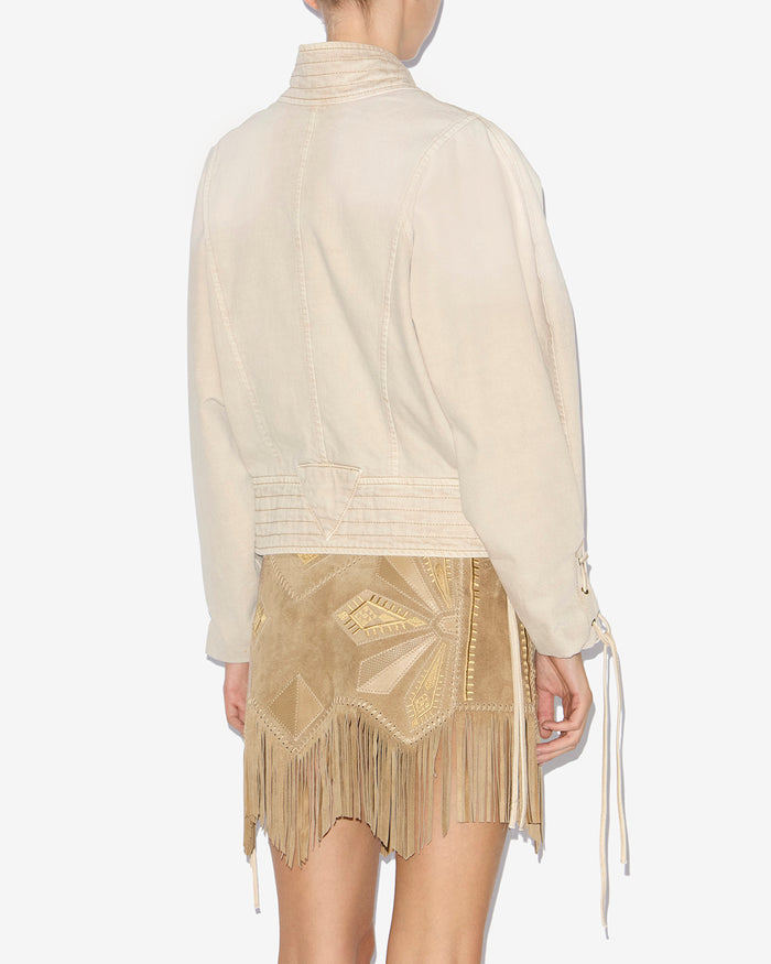 Isabel Marant VESTE EDINA Femme écru