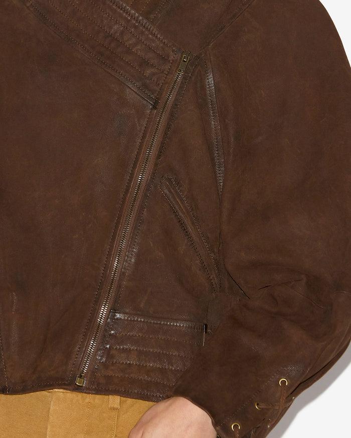 Isabel Marant VESTE EDINA Femme Marron