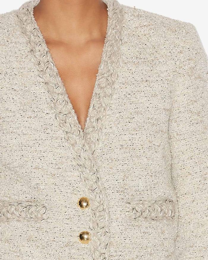 Isabel Marant VESTE GWENDOLINE Femme écru