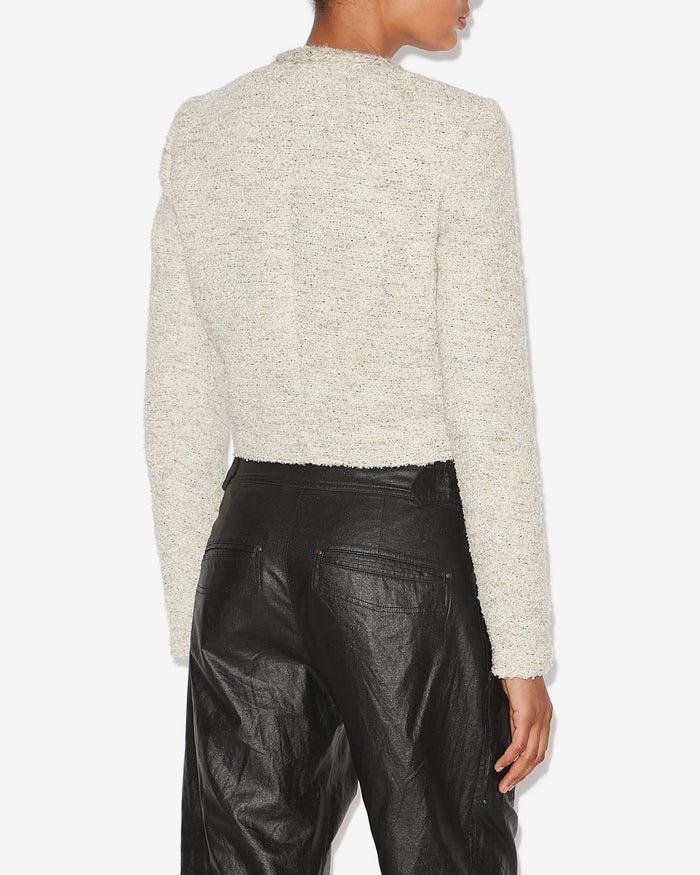 Isabel Marant VESTE GWENDOLINE Femme écru