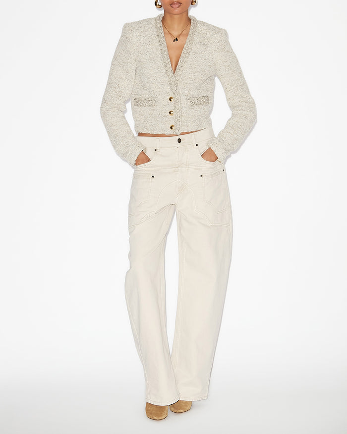 isabel marant VESTE GWENDOLINE Femme écru