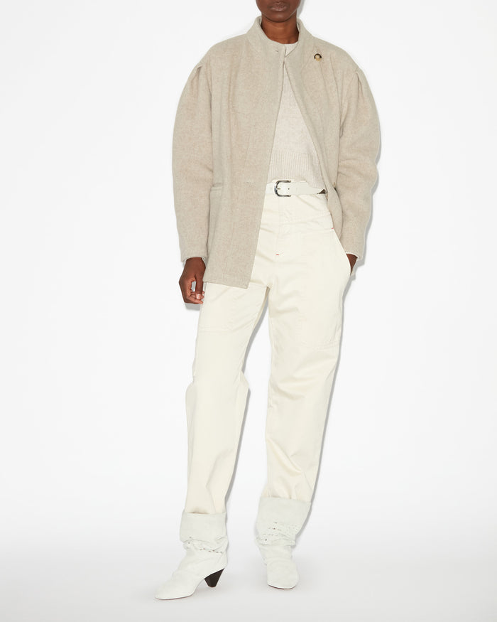 isabel marant VESTE JABADI Femme écru