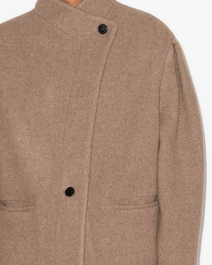 Isabel Marant VESTE JABADI Femme Taupe