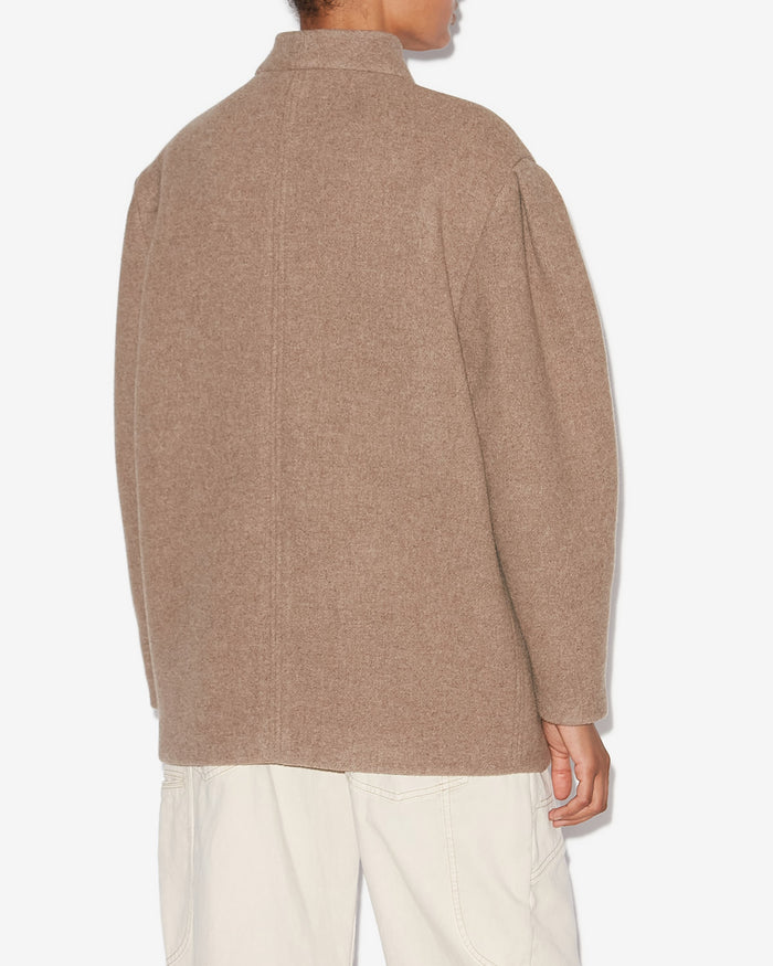 Isabel Marant VESTE JABADI Femme Taupe