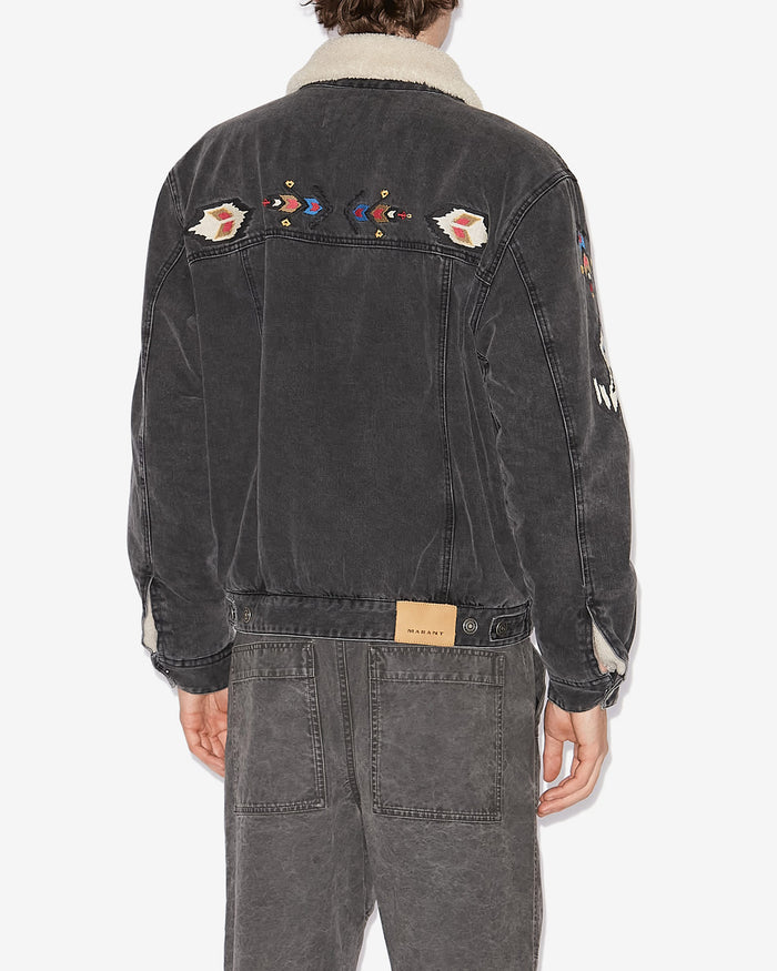 Isabel Marant VESTE JENSON Homme Gris Foncé