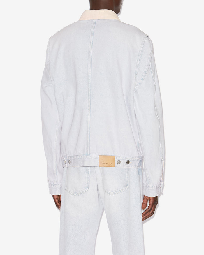 Isabel Marant VESTE JOTHAM Homme Bleu Clair