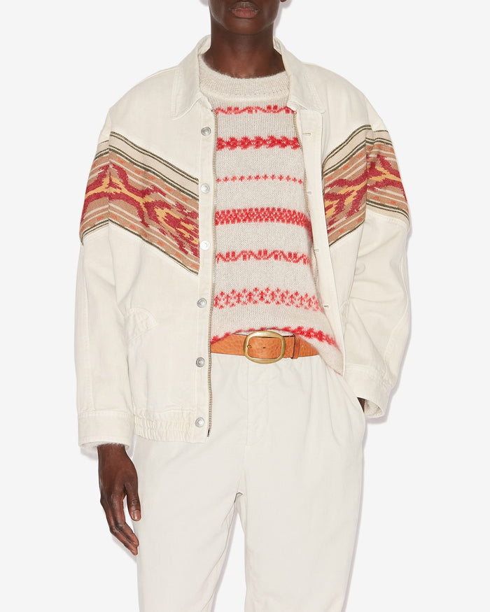 Isabel Marant VESTE JULIAN Homme écru