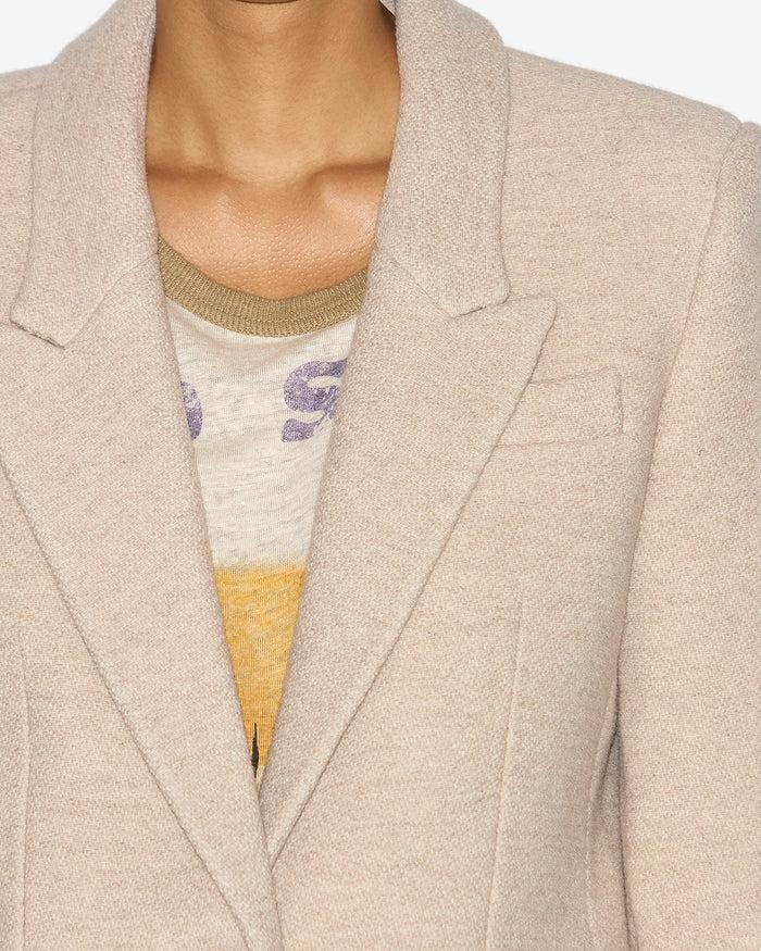 Isabel Marant VESTE KERSTIN Femme Beige