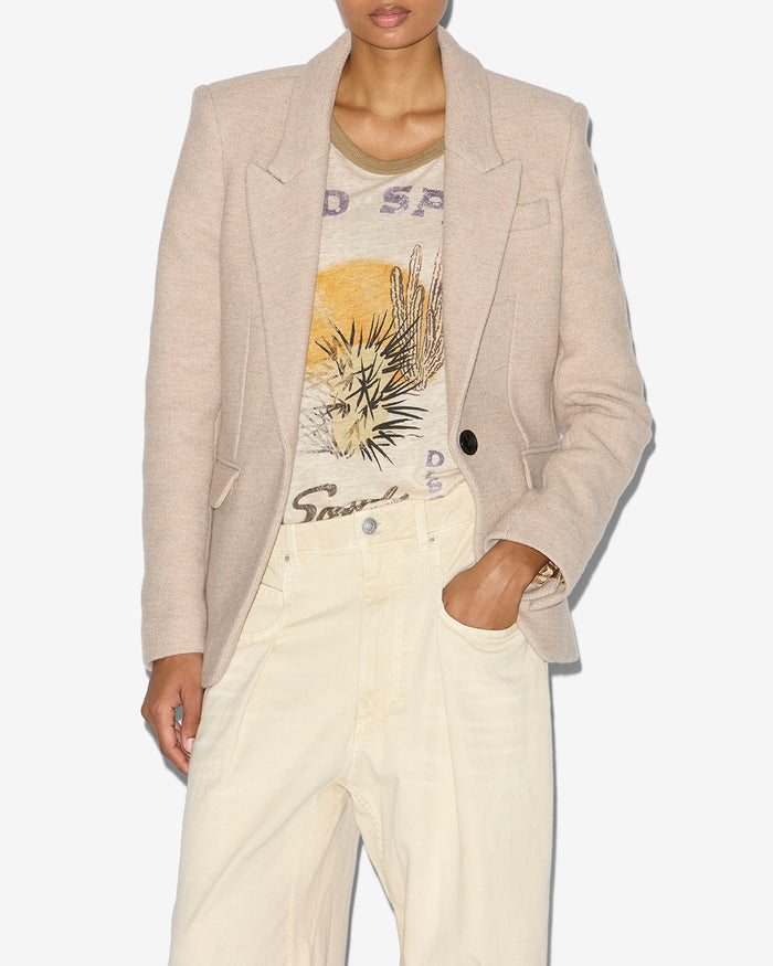 Isabel Marant VESTE KERSTIN Femme Beige