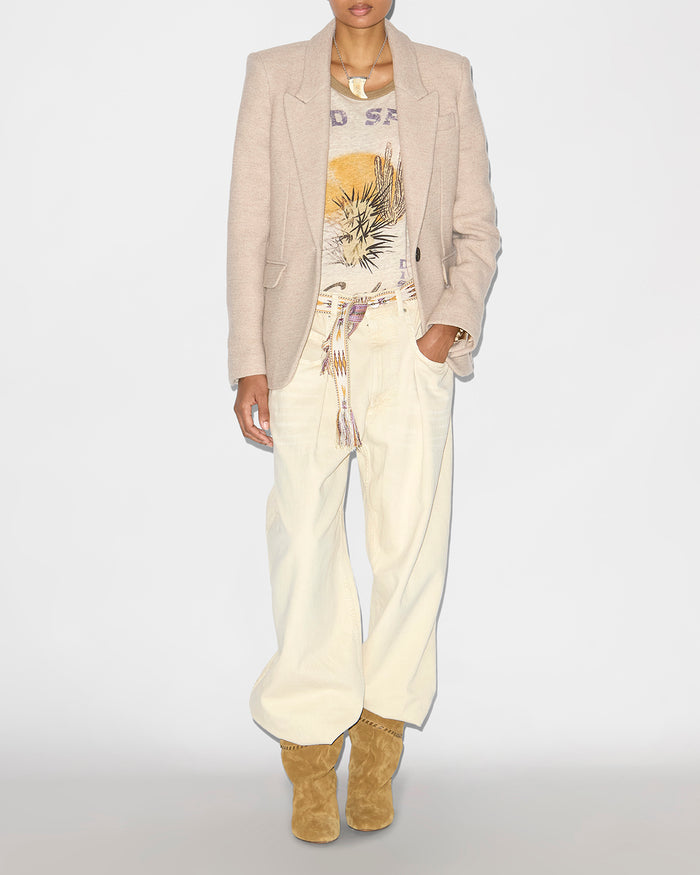 Isabel Marant VESTE KERSTIN Femme Beige