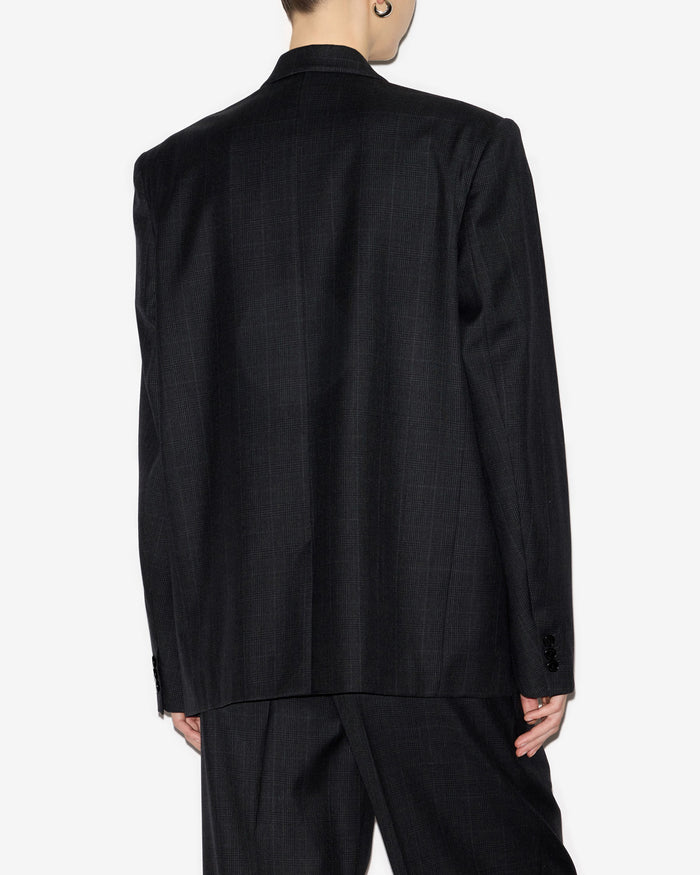 Isabel Marant Veste Klero Femme Anthracite