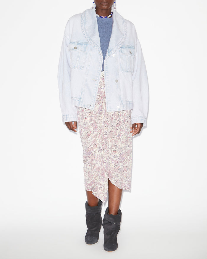 isabel marant VESTE LILIANY Femme bleu clair