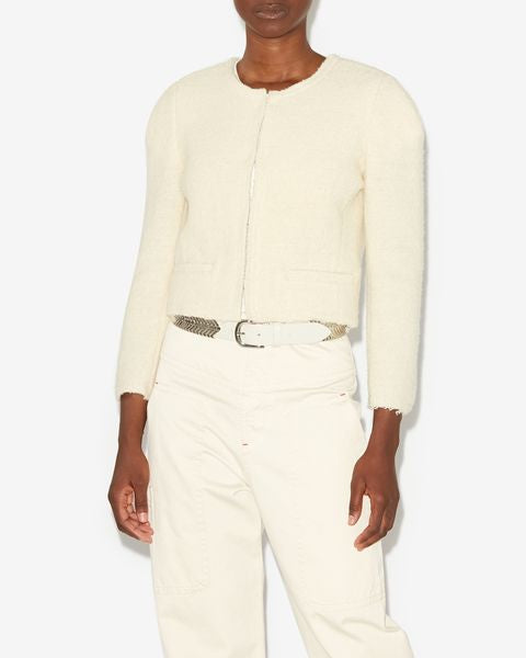 Isabel Marant Veste Pully Femme écru