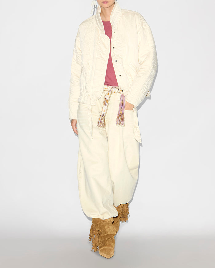 isabel marant VESTE SELANE Femme écru