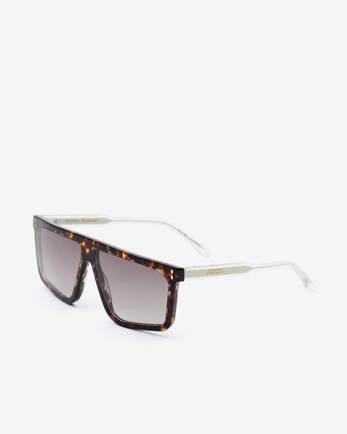 Isabel Marant Lunettes De Soleil Bluma Femme Havana-marron S
