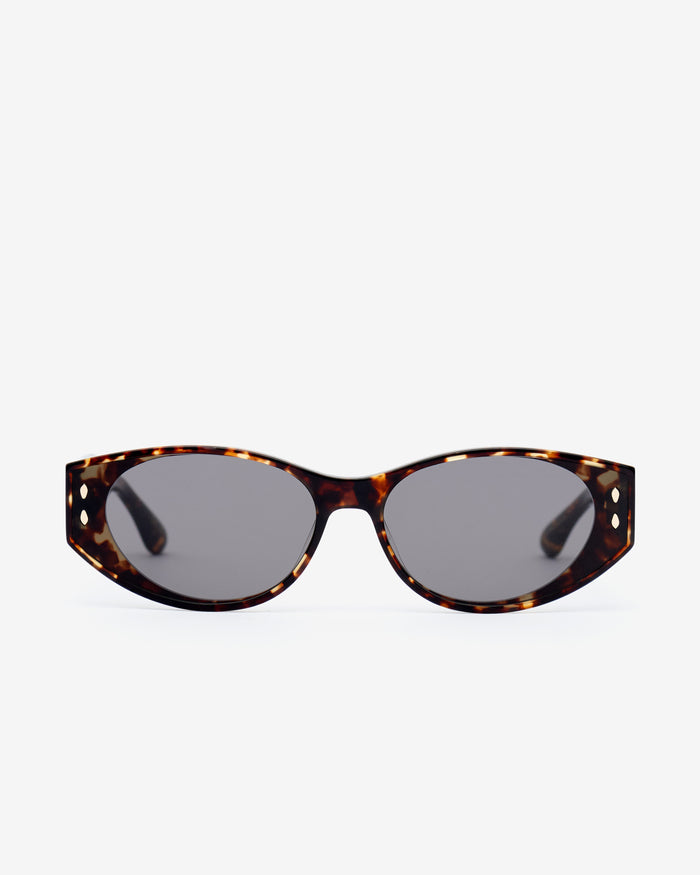 isabel marant LUNETTES DE SOLEIL EMELY Femme Havane/Gris