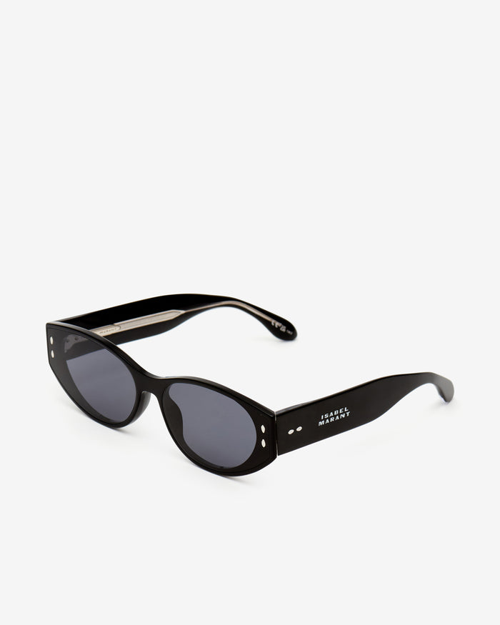 Isabel Marant LUNETTES DE SOLEIL EMELY Femme Noir Pall-gris