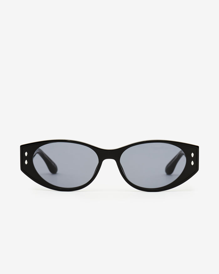 isabel marant LUNETTES DE SOLEIL EMELY Femme Noir pall-gris