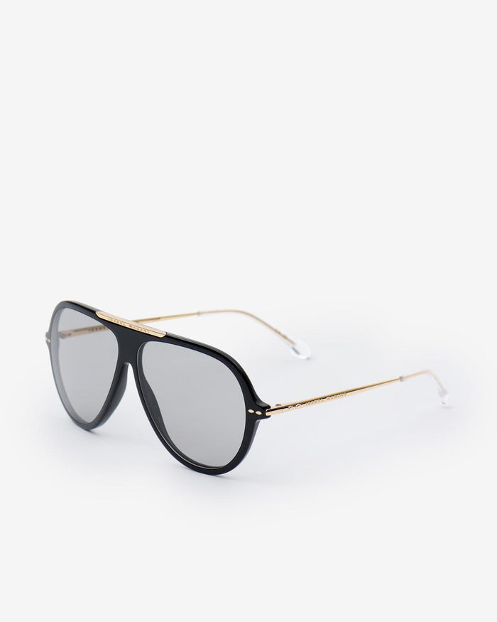 Isabel Marant Lunettes De Soleil Hera Femme Noir-gris