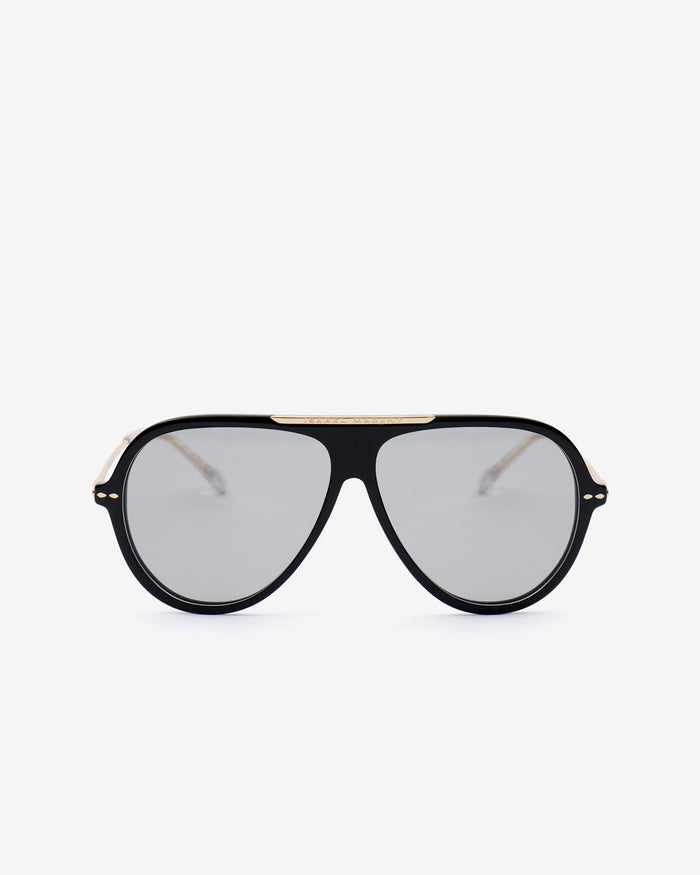 isabel marant Lunettes De Soleil Hera Femme noir-gris
