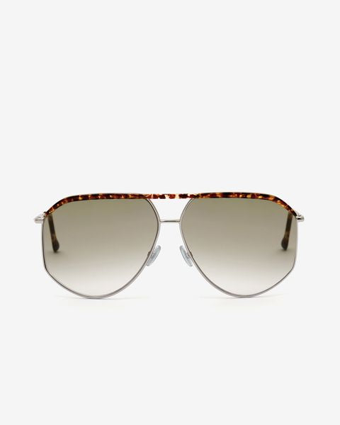 Isabel Marant Lunettes De Soleil Juno Femme Hav-pall-vert S