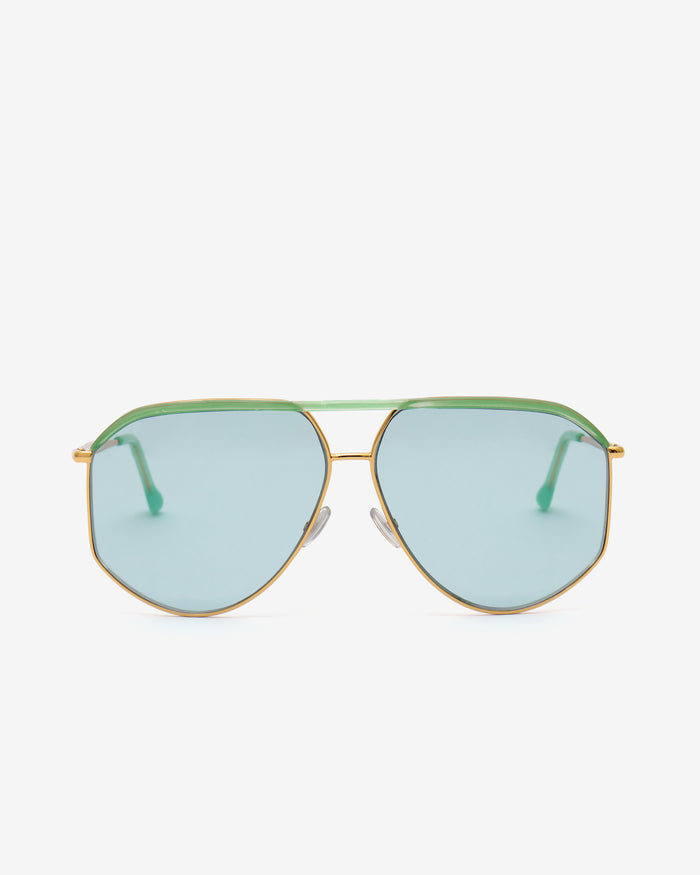 isabel marant Lunettes De Soleil Juno Femme op gr-rose doré-l az