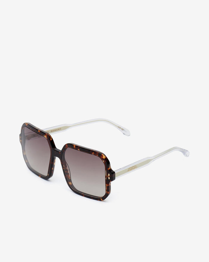 Isabel Marant Lunettes De Soleil Livia Femme Havana-marron S