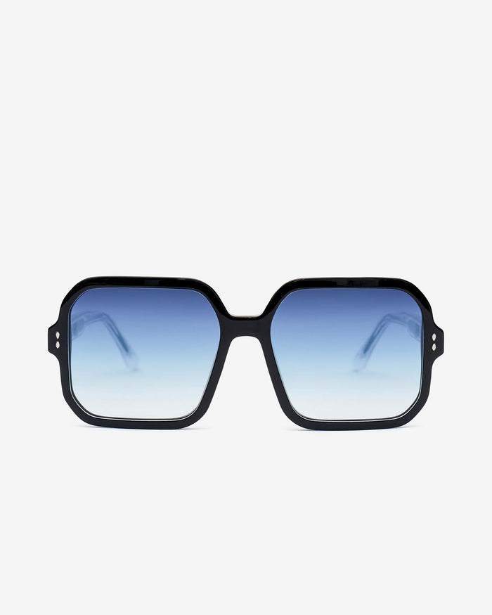 isabel marant Lunettes De Soleil Livia Femme noir-gris azur