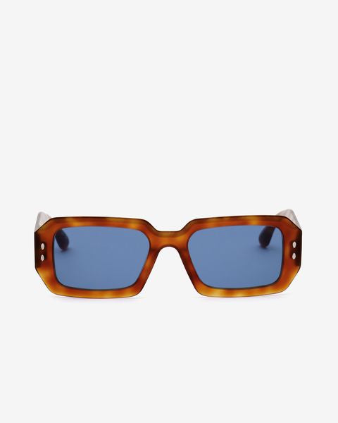 Isabel Marant Lunettes De Soleil LIZZY Femme Marron Hav-bleu