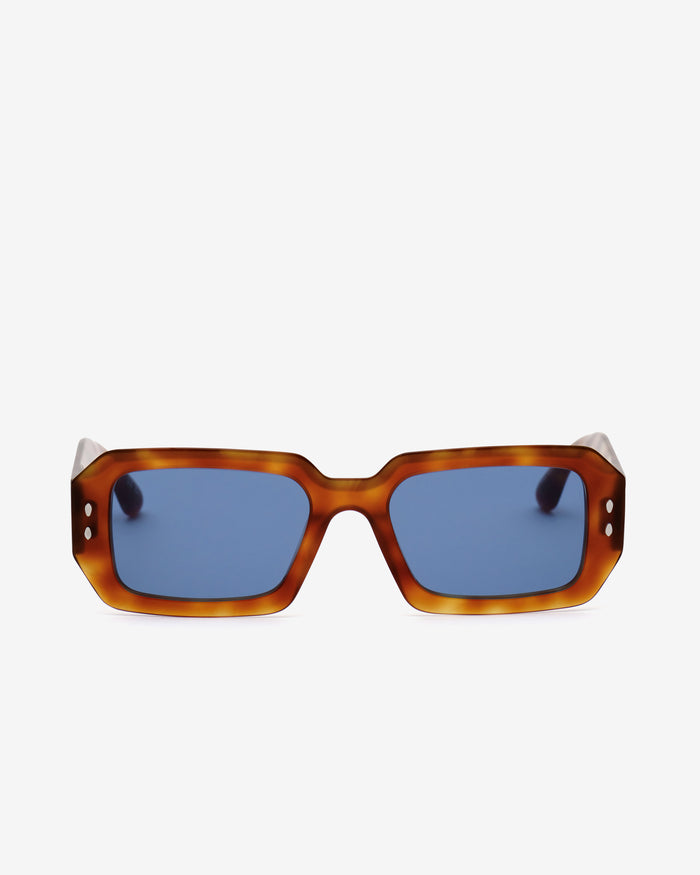 isabel marant Lunettes De Soleil LIZZY Femme marron hav-bleu