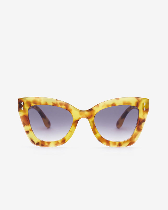 isabel marant Lunettes De Soleil Louny Femme miel-gris foncé