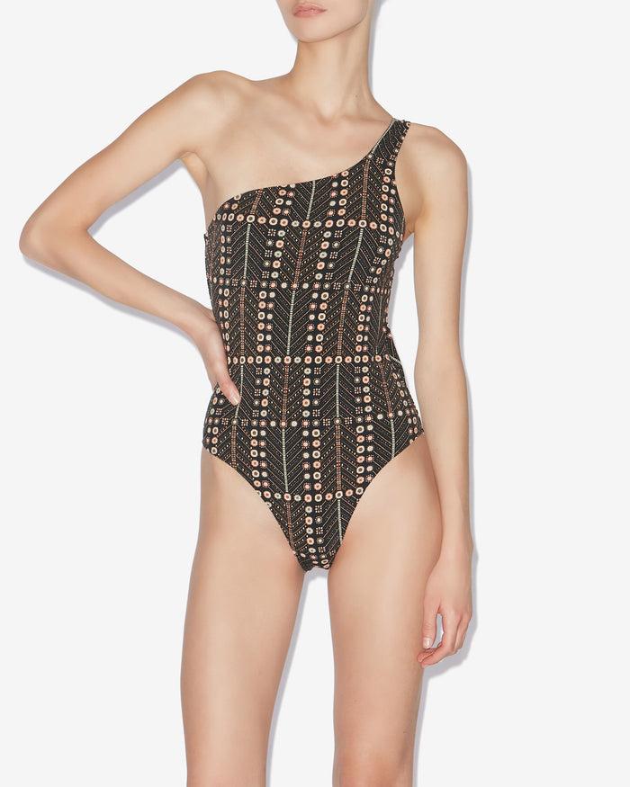 Isabel Marant MAILLOT DE BAIN SAGE Femme Noir Délavé