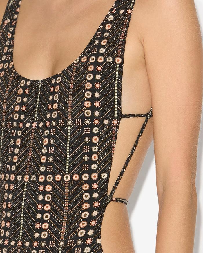 Isabel Marant MAILLOT DE BAIN TENISIA Femme Noir Délavé