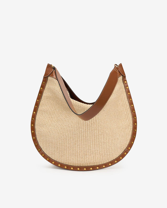 Isabel Marant Sac Oskan Hobo Soft Femme Naturel Et Cognac