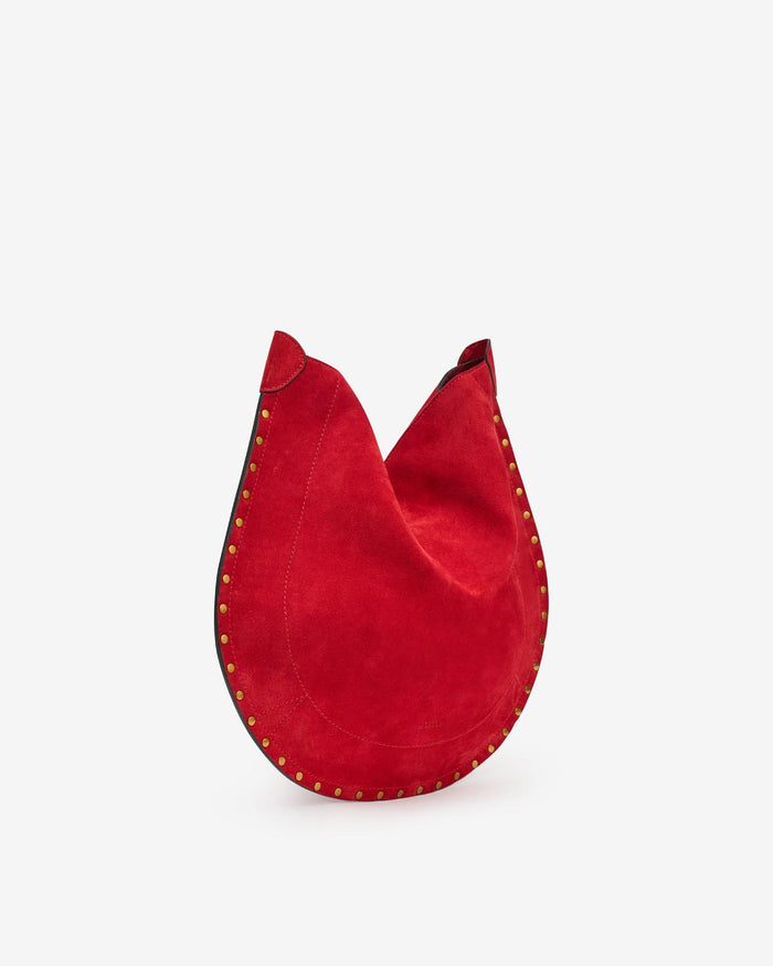Isabel Marant Sac Oskan Hobo Soft Femme Rouge écarlate