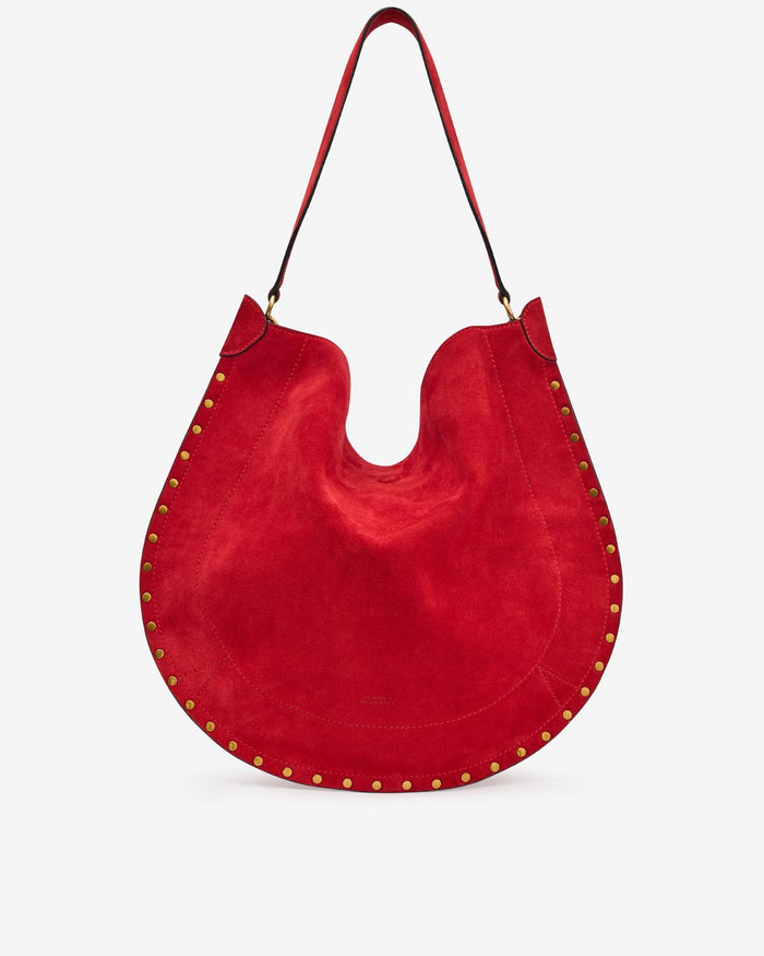 Isabel Marant Sac Oskan Hobo Soft Femme Rouge écarlate