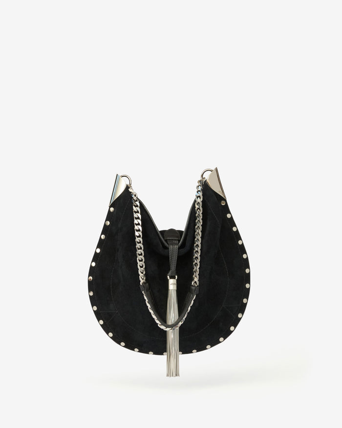 Isabel Marant SAC OSKAN TASSEL Femme Noir Et Argenté