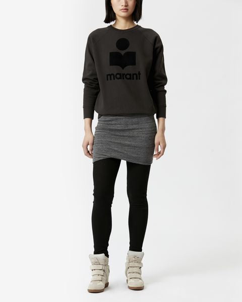 isabel marant Sweatshirt Logo Milly Femme noir délavé