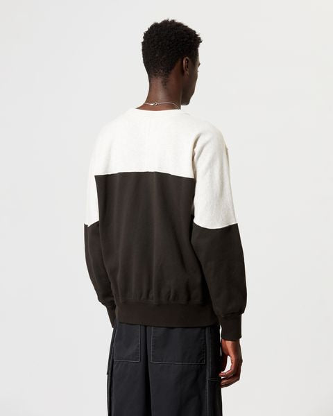 Isabel Marant Sweatshirt Marant Howley Homme Noir Délavé