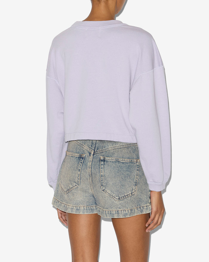Isabel Marant SWEATSHIRT MARGO Femme Lilac/Dark Navy