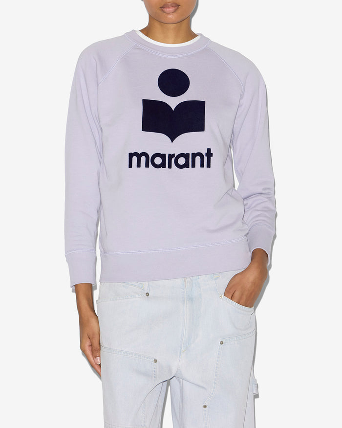 Isabel Marant SWEATSHIRT MILLYNY Femme Lilac/Dark Navy