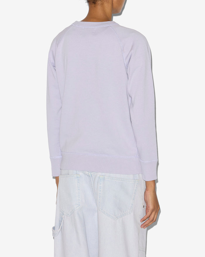 Isabel Marant SWEATSHIRT MILLYNY Femme Lilac/Dark Navy