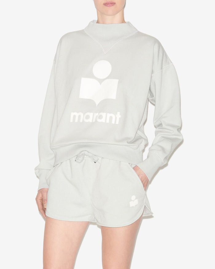 Isabel Marant Sweatshirt Moby Femme Bleur Clair Et écru