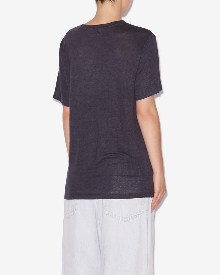 Isabel Marant T-SHIRT ZEWEL Femme Faded Night/Lilac
